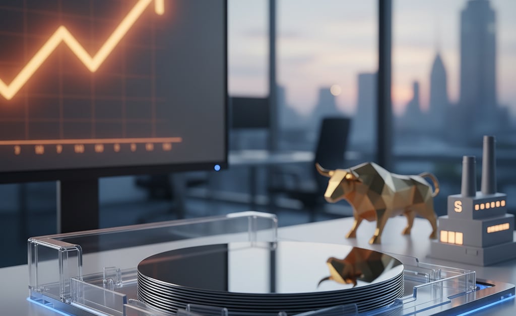 Siltronic: Breakout-Chance nach bullischen Aussagen von Dell und Spekulation auf Engpässen bei Wafern!