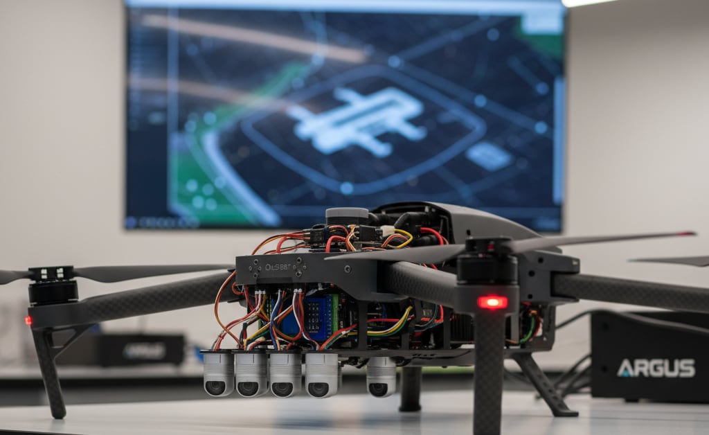 Pivotal-Point Nachverfolgung Ouster (OUST): Digitale Lidar-Sensoren werden in das netzbasierte Drohnen-Abfangsystem A1-Falke von ARGUS integriert