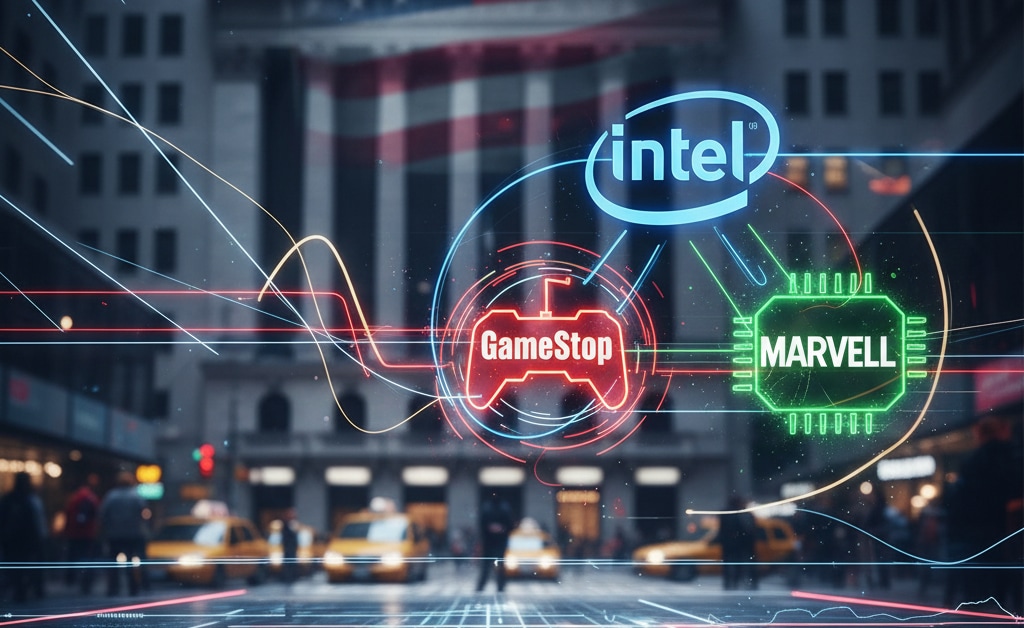 Stocks in Action USA: Intel, GameStop, Marvell Technology