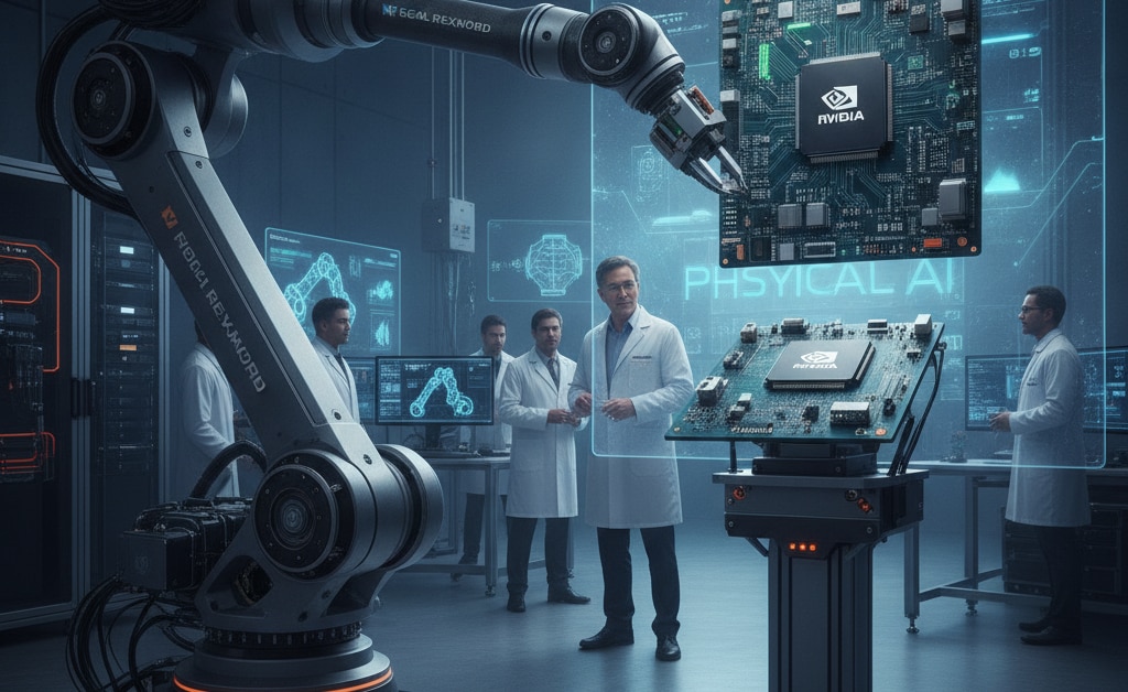 Regal Rexnord: NVIDIA-CEO Huang sieht die Ära von Robotik und Physical AI als angebrochen. Dieser Gelenkzulieferer ist aussichtsreich!
