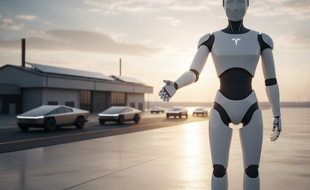 Tesla: Ich überlege einen Einstieg wegen der humanoiden Robotik-Story. Das ist der Trigger, welcher die Aktie beflügeln müsste!