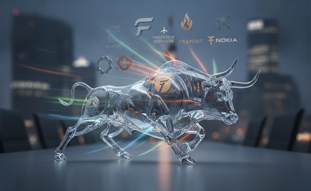 Stocks in Action: Flatex, Friedrich Vorwerk, Fraport, Amadeus Fire und Nokia.