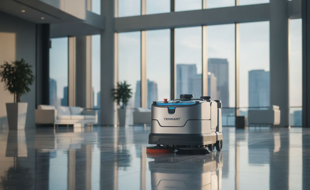 Tennant: Der Robotiktrend erreicht die Gebäudereinigung