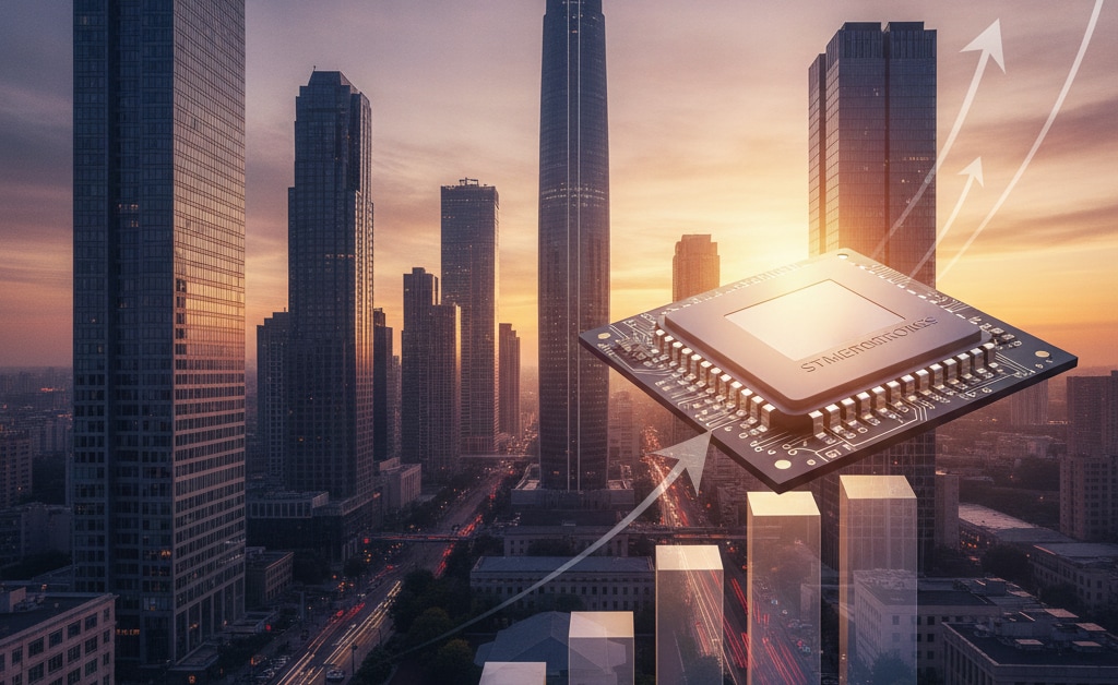 STMicro ist 133 % im Buchgewinn. 2026 und 2027 sollen sich die KI-Erlöse verdoppeln. Steht ein neues 52-Wochenhoch an?