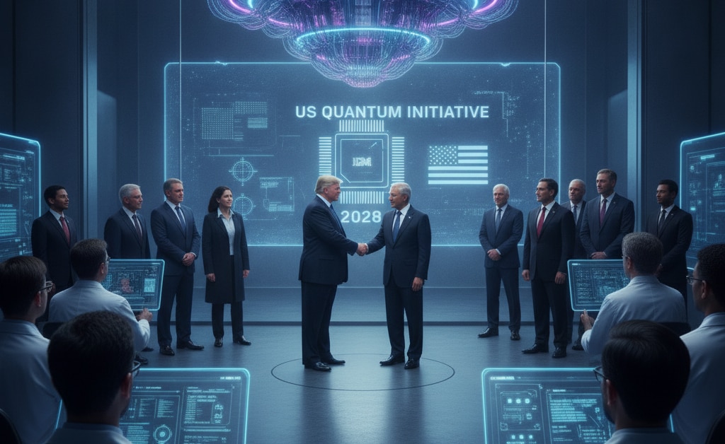 IBM als Quantencomputing-Pionier - US-Regierung plant Quantencomputer bis 2028!
