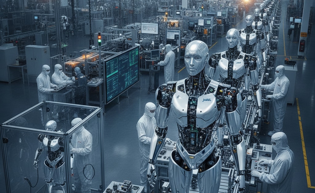 Jabil: Gewinner vom Wettrüsten der USA und China bei humanoiden Robotern