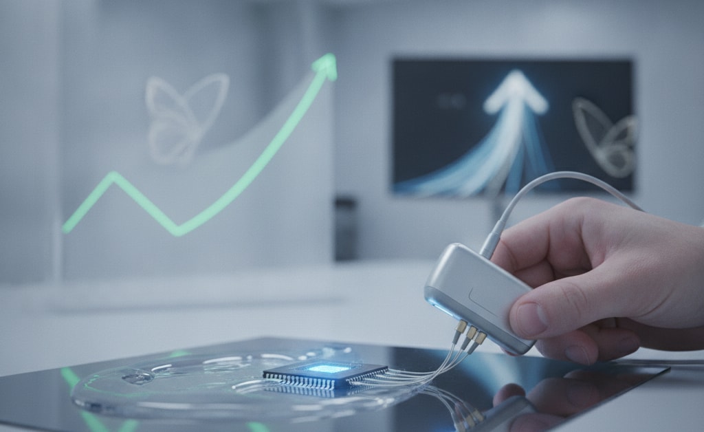 Pivotal-Point Nachverfolgung Butterfly Network (BFLY): Lizenz-Deal für Ultrasound-on-Chip-Technologie sorgt für 55 % Kurssprung