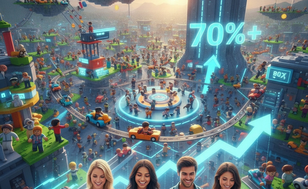 Roblox: Nutzerengagement nimmt kurzfristig zu – Analysten sehen 70 %iges Kurspotenzial
