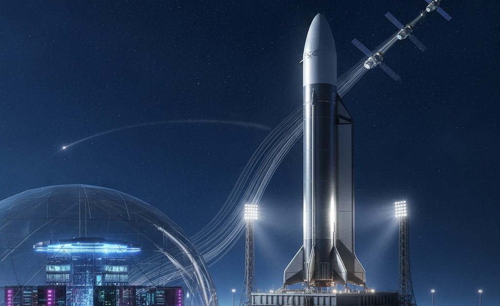 SpaceX – Elon Musks Infrastruktur-Imperium, das die KI-Revolution von der Erde ins All tragen will!