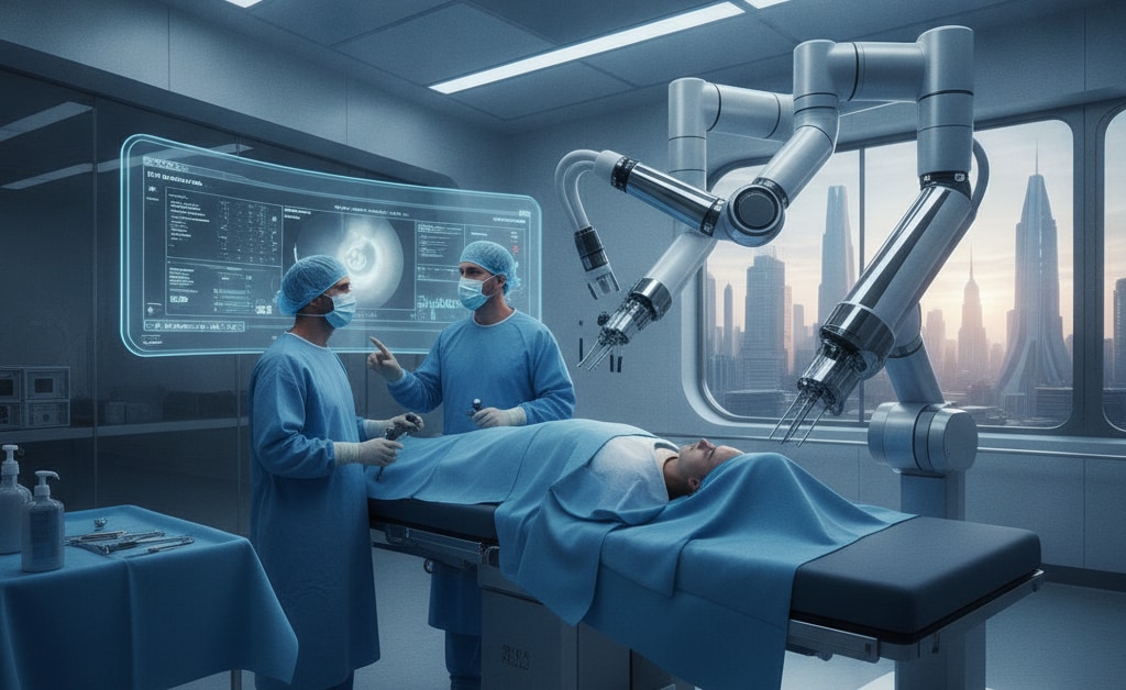 Auch nach dem Absturz von Intuitive Surgical glaube ich, dass sich da Vinci 5 in der OP-Robotik durchsetzen wird!