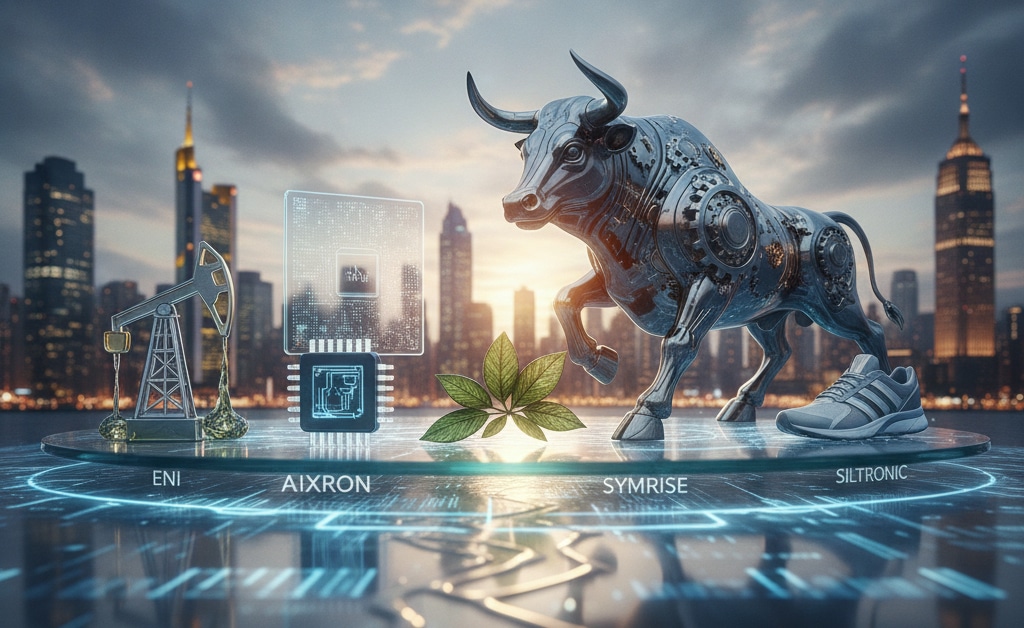 Stocks in Action: ENI, AIXTRON, Symrise, Adidas und Siltronic.