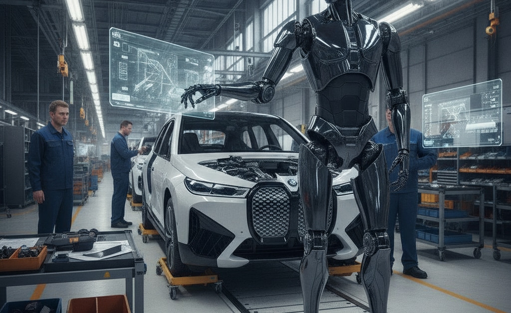 Hexagon: Der Humanoide AEON arbeitet in BMW-Werken. Der große Chart-Breakout steht an. Musterdepot-Watchlist!