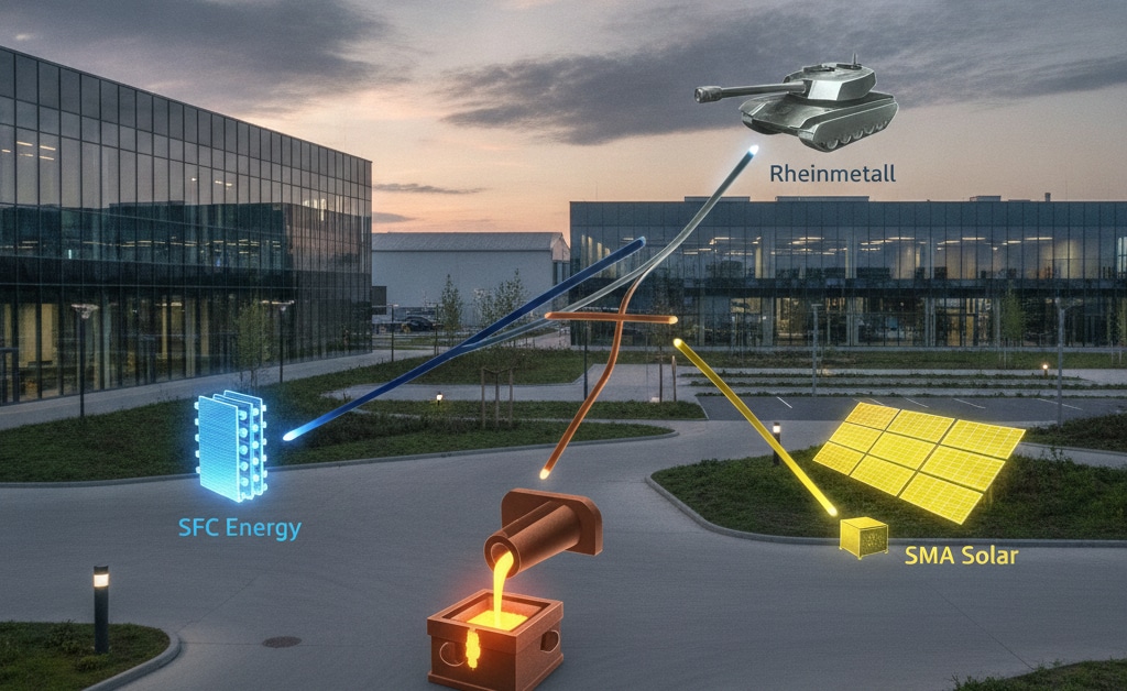 Stocks in Action: Rheinmetall, SFC Energy, Salzgitter, SMA Solar und OHB.