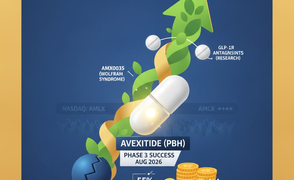 Amylyx Pharmaceuticals: Aktie verzeichnet kräftiges Plus dank GLP-1-Erfolg