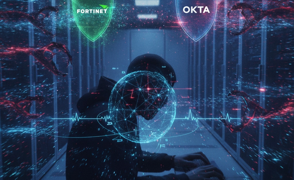KI macht Cyberkriminelle schneller und über 100 Techkonzerne warnen vor neuer KI-Hackerwelle - wie Fortinet und Okta zu Gewinnern werden!