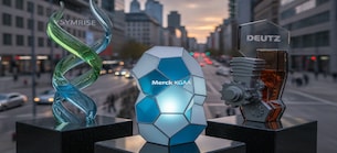 Stocks in Action: Symrise, Merck KGaA, DEUTZ, Air Liquide und RWE.
