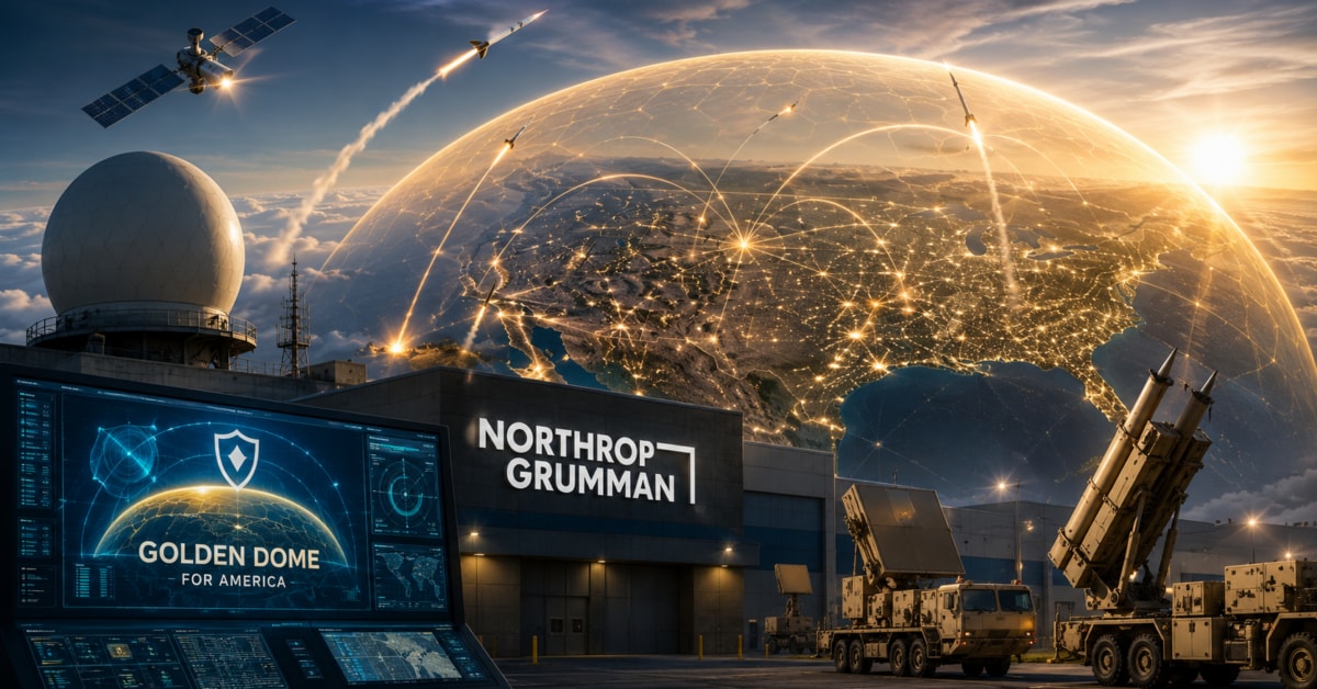 Northrop Grumman: Golden Dome wird konkret - CEO erwartet einen angemessenen Anteil am möglichen 1-Bio.-USD-Programm