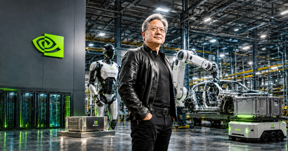 NVIDIA: Physical-KI-Geschäft schon bei 10 Mrd. USD - Huang sieht 100 Mrd.-USD-Umsatz