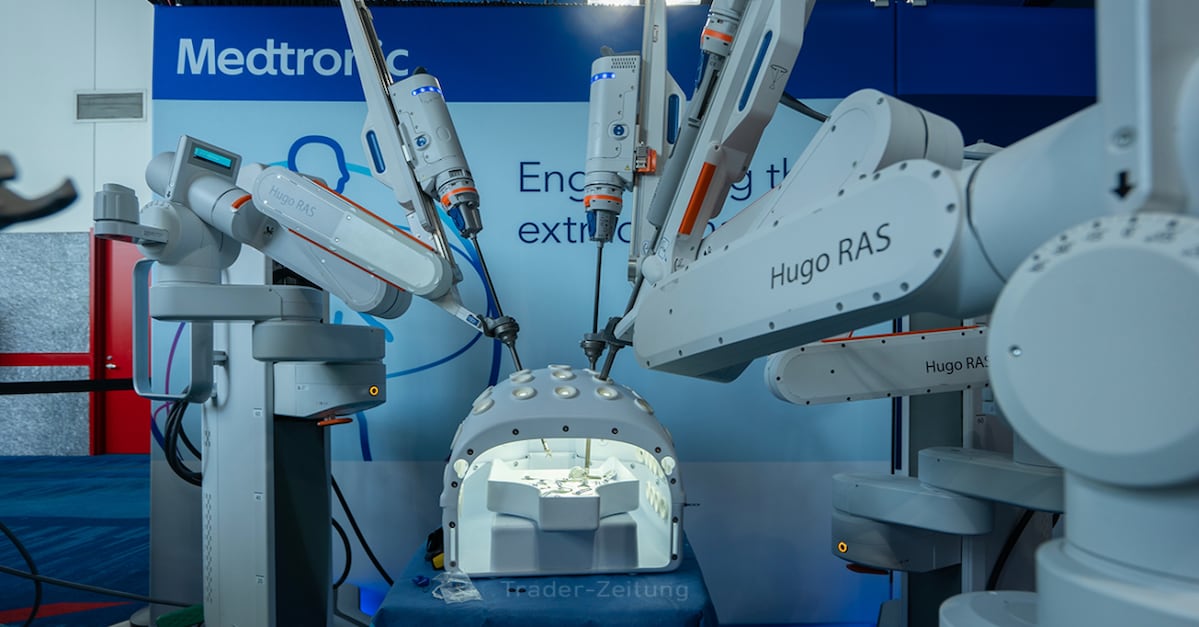Medtronic: Hugo-Robotik und innovative Verfahren verdoppeln das Umsatzwachstum