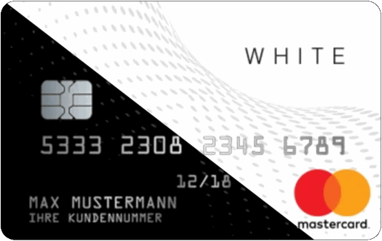 Black and White Mastercard
