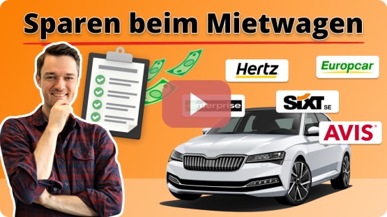 Video: Mietwagen-Auswahl - Mit diesen 7 Mietwagen-Tipps sparen Sie Geld