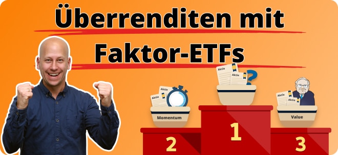 Renditeplus: Video: Faktor-ETF-Portfolio - 6 smarte Anlagestrategien, die den Markt schlagen können! | Nachricht | finanzen.net