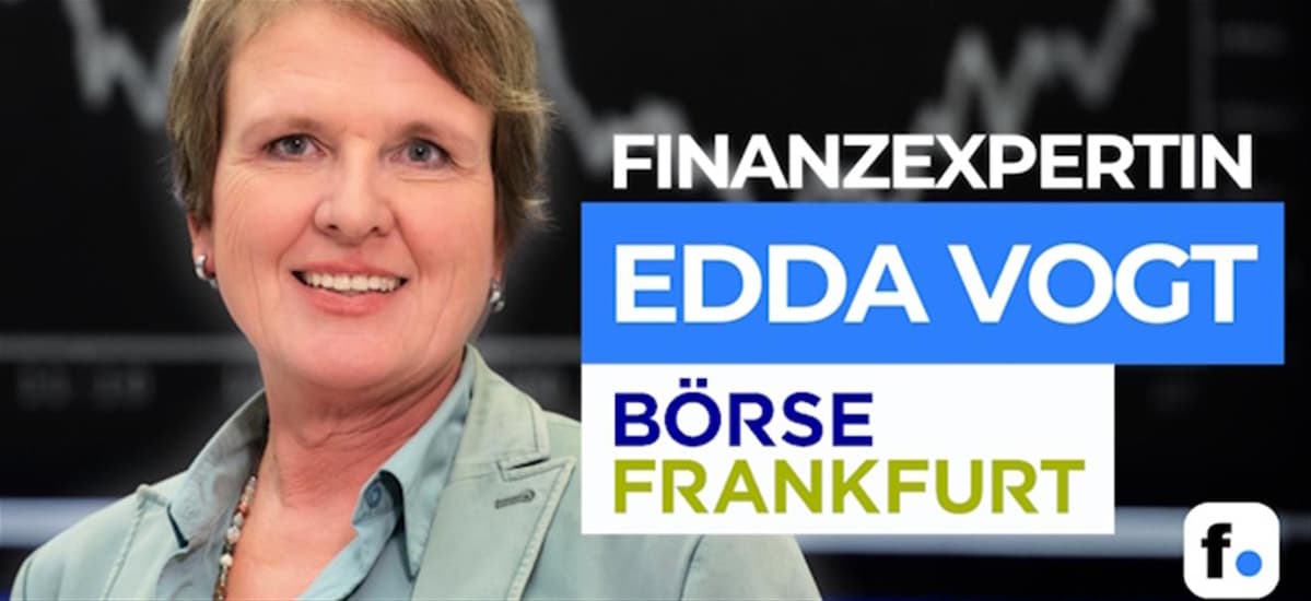 In eigener Sache: Heute LIVE zu Gast bei YouTube: Finanzexpertin Edda Vogt von der Deutschen Börse gibt Dir Profitipps Heute LIVE zu Gast bei YouTube: Finanzexpertin Edda Vogt von der Deutschen Börse gibt Dir Profitipps | finanzen.net