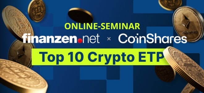 Online-Seminar: So partizipieren Sie am Kryptomarkt mit dem finanzen.net Top 10 Crypto-ETP | finanzen.net