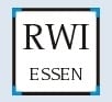 Rheinisch-Westfälisches Institut für Wirtschaftsforschung 