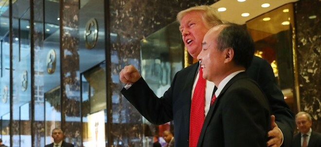 Das Treffen mit Trump hat den Softbank-Chef zwei Milliarden Dollar reicher gemacht | finanzen.net