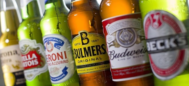 Trotz Fußball-WM: AB InBev legt nicht so stark zu wie erwartet - Aktie knickt ein AB InBev legt nicht so stark zu wie erwartet - Aktie knickt ein | finanzen.net