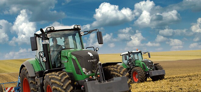 Milliarden-Unterstützung: US-Landmaschinenwerte ziehen an - Hoffnung auf Farmer-Hilfen US-Landmaschinenwerte ziehen an - Hoffnung auf Farmer-Hilfen | finanzen.net