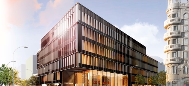 Werbung: PATRIZIA kauft Büro-Projektentwicklung für 72 Mio. Euro in Barcelona PATRIZIA kauft Büro-Projektentwicklung für 72 Mio. Euro in Barcelona | finanzen.net