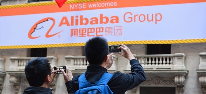 Alibaba profitiert von Cloud-Diensten - Aktie legt zu | finanzen.net