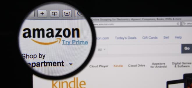 Amazon Aktie News: Dow Jones Aktie Anleger schicken Amazon am Donnerstagnachmittag ins Minus