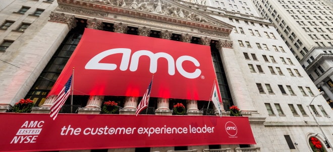 NYSE-Titel AMC unter Druck: AMC-Aktien brechen nach geplantem Aktienverkauf zweistellig ein