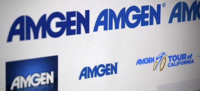 NASDAQ-Titel Amgen-Aktie auf Talfahrt: Amgen erreicht mit Studiendaten unteres Ende der Erwartungen | finanzen.net