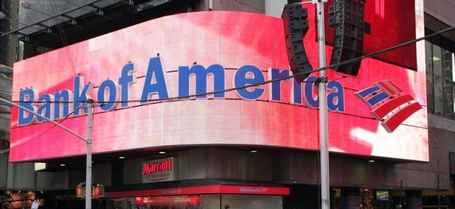 S&P 500-Papier Bank of America-Aktie: So viel Gewinn hätte ein frühes Bank of America-Investment eingefahren | finanzen.net