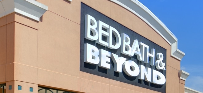 Drohender Konkurs: Bed Bath & Beyond-Aktie sackt an der NASDAQ ab: Bed Bath & Beyond kann Insolvenz mit Aktienverkauf zunächst verhindern | Nachricht | finanzen.net