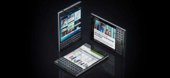 BlackBerry hält sich in der Gewinnzone - Aktie schießt hoch | finanzen.net