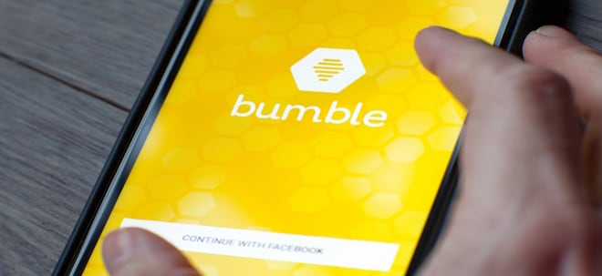 NASDAQ-Titel Bumble-Aktie im Sinkflug: Bumble steigert Umsatz und Gewinn - Prognosesenkung schockt Anleger | finanzen.net