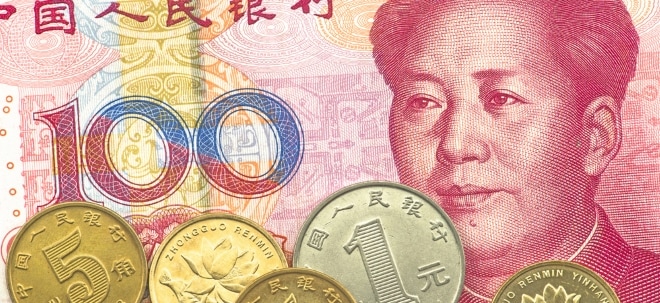 Chinesischer Yuan fällt auf schwächsten Wert seit 2010 | finanzen.net