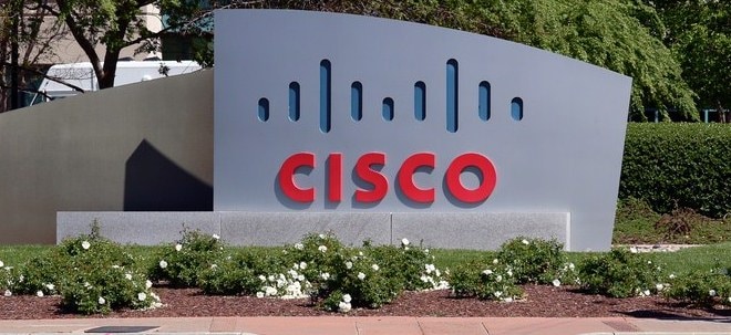 Cisco-Aktie steigt deutlich: Cisco will nach gutem Quartal weiter zulegen | finanzen.net