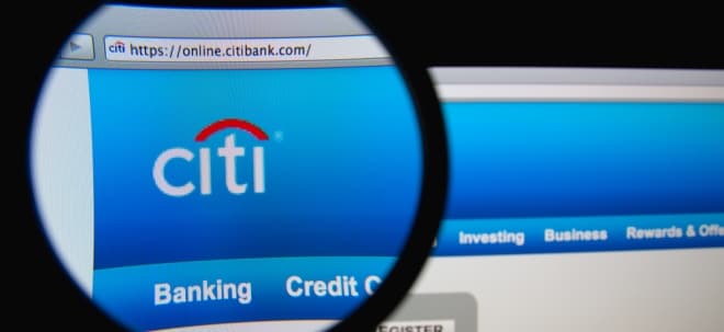 Trading Idee: Citigroup - Weitere bearishe Tageskerze! | finanzen.net