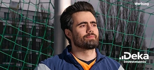 Werbung: Wie auf dem Platz, so beim Investieren. Werbung: Wie auf dem Platz, so beim Investieren.