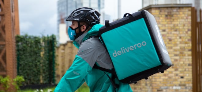 Deliveroo wird für Gesamtjahr optimistischer - Aktie profitiert | finanzen.net