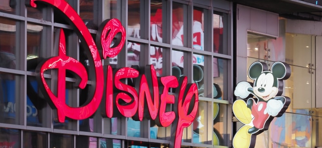Walt Disney-Aktie an der NYSE gefragt: Disney überzeugt mit Gewinnentwicklung | finanzen.net