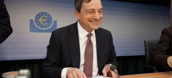 Draghi bleibt von Inflationsanstieg unbeeindruckt | finanzen.net