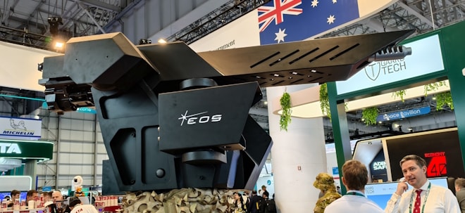 Rücksetzer bei der EOS-Aktie: Markt reagiert mit leichten Gewinnmitnahmen bei Electro Optic Sytems-Rally