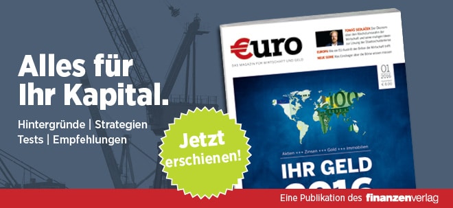 Alles für Ihr Kapital: Neues €uro Magazin jetzt da! | finanzen.net